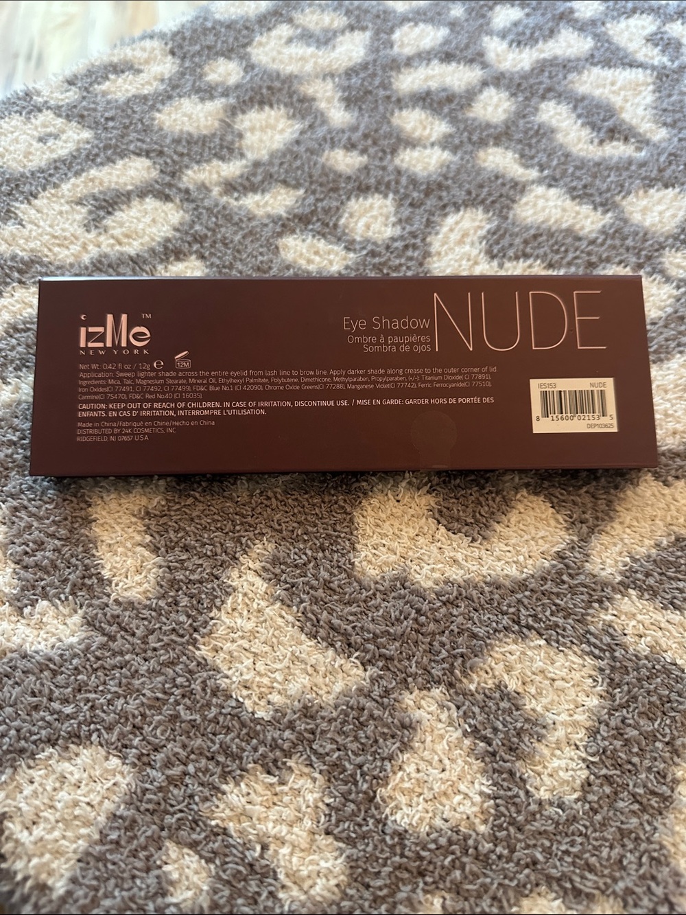 Izme New York Nude Eyeshadow Palette - Picture 2 of 3